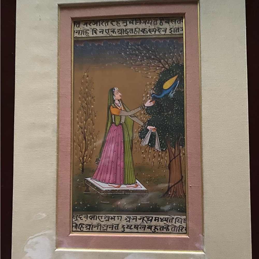 Indian Painting Ragmala and Baramasa. Perfect condition